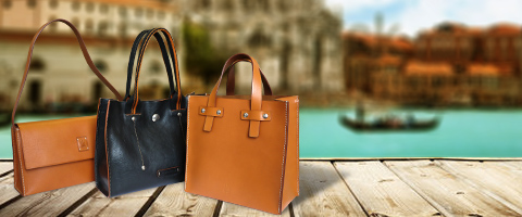 Leather wallets and Bags