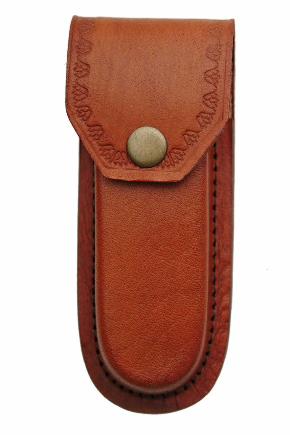 HEAVY DUTY BROWN LEATHER SHEATH