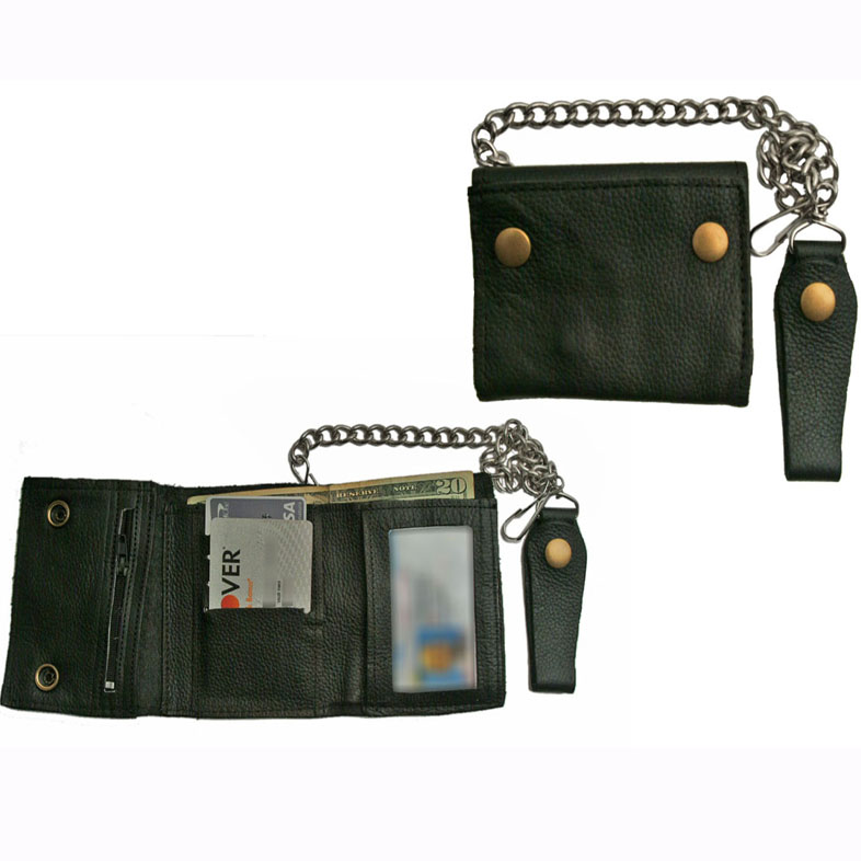 TRI-FOLD BIKER WALLET