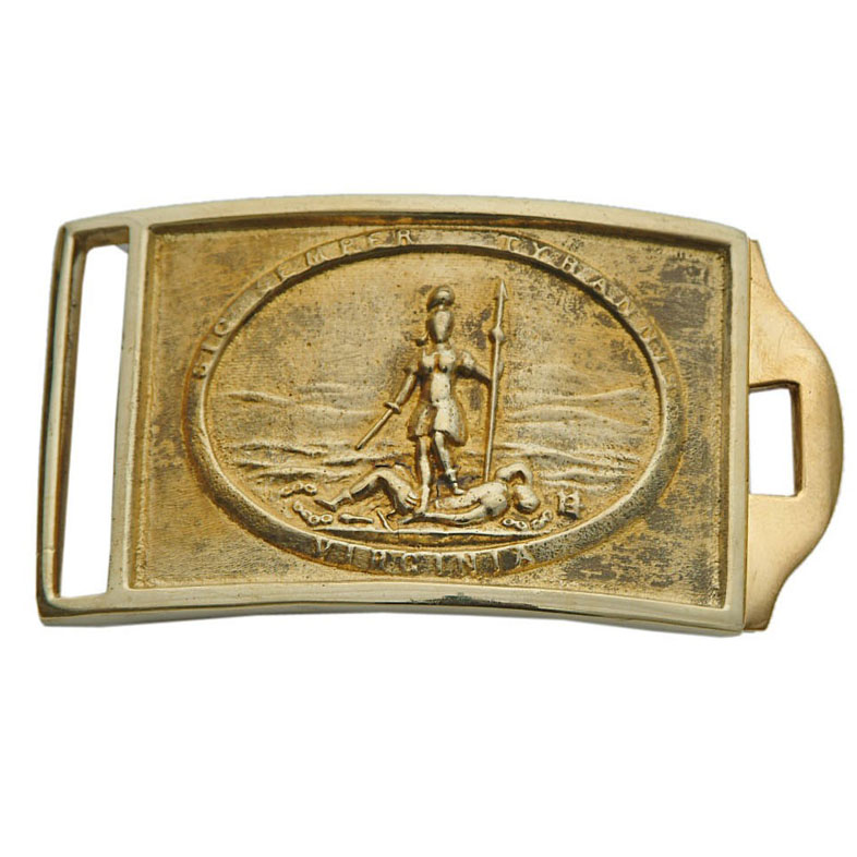 VIRGINIA / KNIGHT BELT PLATE